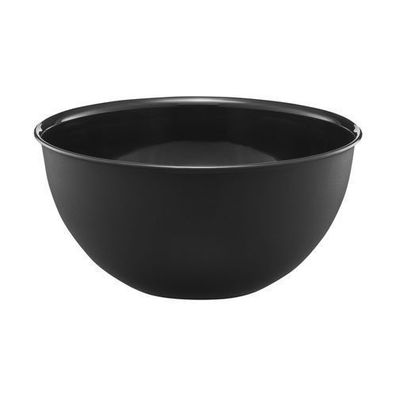 Schüssel aus Kunststoff Salatschale Schale Doris 3 l schwarz Domotti