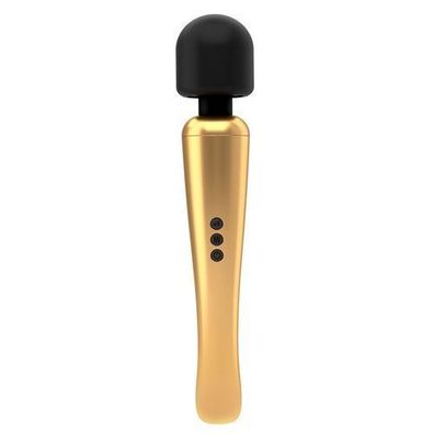 Marc Dorcel Luxus Gold Silikon Massagestab - 10 Vibrationsmodi