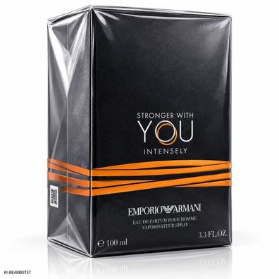 Giorgio Armani Stronger with You Intensely Eau de Parfum 100 ml Neu & Ovp