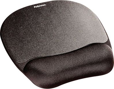 Fellowes Handgelenkauflage Memory Foam mit Mauspad für optische Mäuse, ergonomisch, m