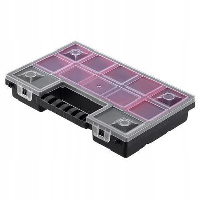 KADAX Organizer, Werkzeugkasten aus Kunststoff, 28 x 18 cm, 1 Stück