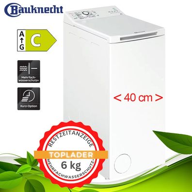 Bauknecht WAT PRIME 6 L3 Toplader-Waschmaschine weiß