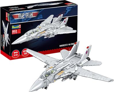 Revell Brick System F-14A Tomcat Maverick Top Gun | Klemmbausteine Kampfjet Modellbau
