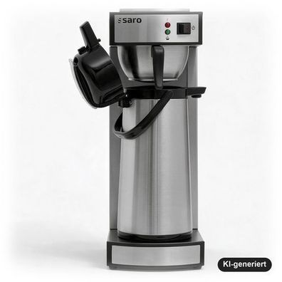 SARO Kaffeemaschine Saromica THERMO 24 mit Edelstahl-Isolierpumpkanne 2,2 L, Tro