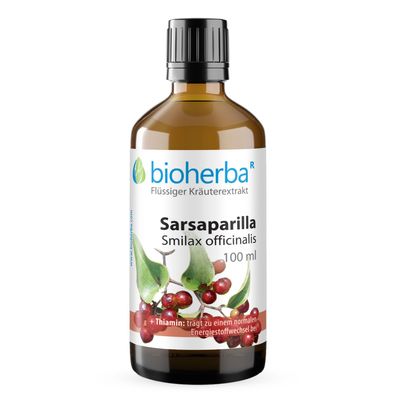 Bioherba Sarsaparilla Smilax officinalis Tropfen Tinktur