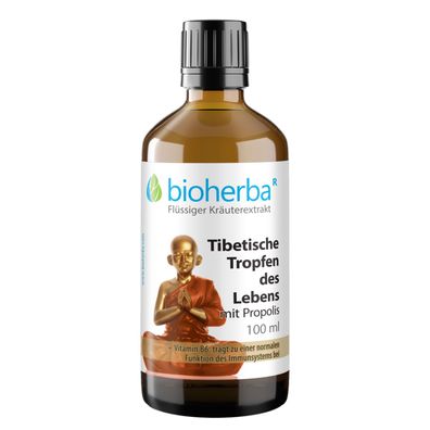 Bioherba Tibetische Tropfen des Lebens mit Propolis Tinktur