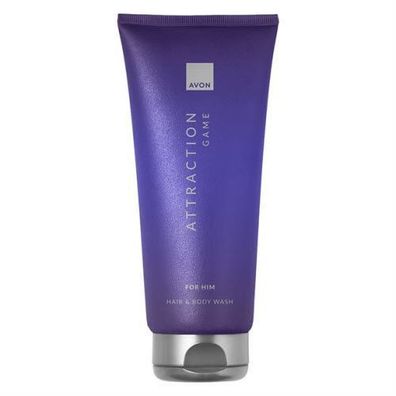 AVON Attraction Game Shampoo & Duschgel für Ihn