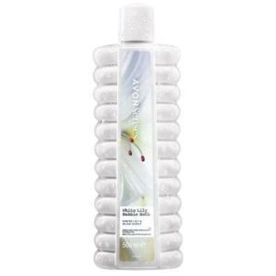 AVON senses Bubble Bath Schaumbad weiße Lilie 500 ml