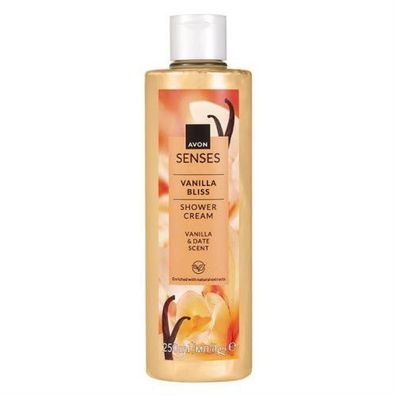 AVON senses Duschcreme Vanille & Dattel 500 ml