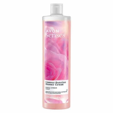 AVON senses L?Amour Sunrise Duschcreme 500 ml