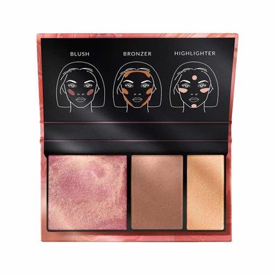 AVON ULTRA COLOUR 3-in-1 Palette fürs Gesicht Golden Hour