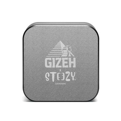 Gizeh x Steezy Grinder/Kräutermühle Classic - Gray