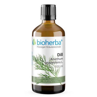 Bioherba Dill Anethum graveolens L. Tropfen Tinktur