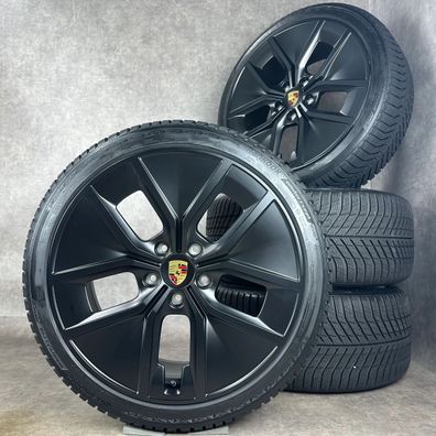 Winterräder Porsche Taycan J1-2 21" Original Aero Design Felgen GTS 9J1073663AA