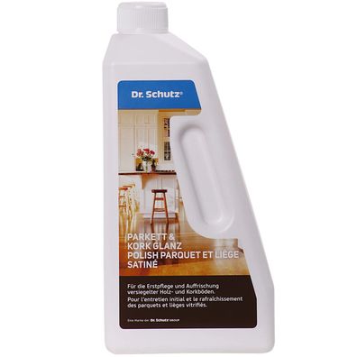 Dr. Schutz Parkett & Kork Glanz 750 ml, 30 m² Pflege