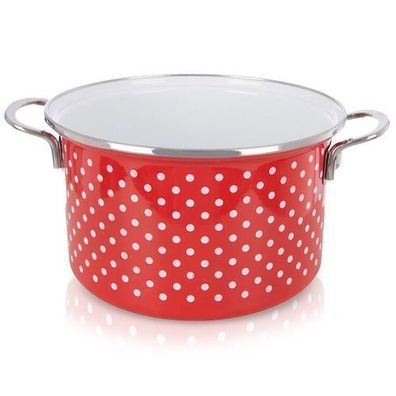 TECKA emaillierter Topf 22 cm, 4 l