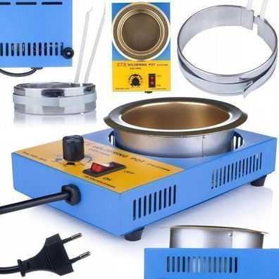 Rosfix Set Löttiegel 31-C 280W – 80mm Zinnbehälter | 100–550°C, 230V