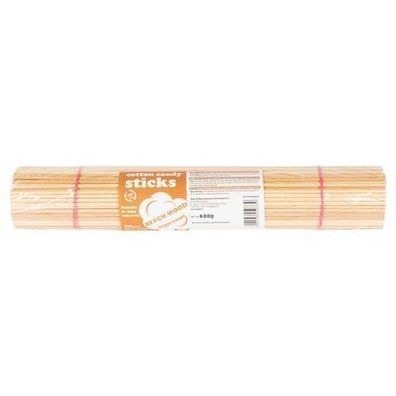 Buchenholz-Zuckerwattestäbchen, 30 cm/4 mm, mit PZH-Zertifikat, 200 Stück