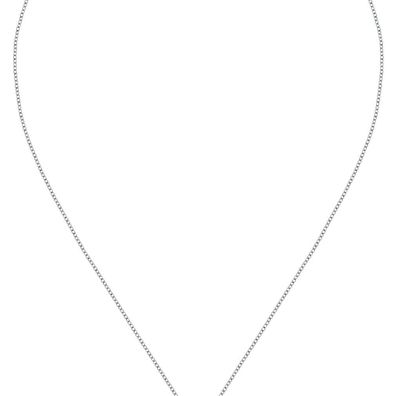 Modern silver necklace with a cross Medium Cross Tesori SAIW117