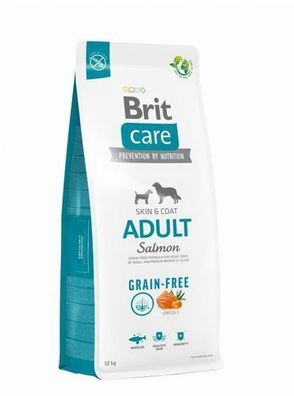 Brit Care Grain-Free Adult Salmon & Potato 12kg - Hundefutter Lachs & Kartoffel