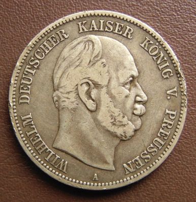 Preussen. 5 Mark 1874 A