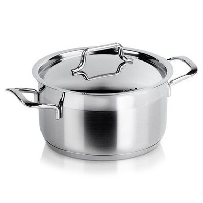 ANETT Stahltopf mit Deckel, 18 cm, 2,3 l