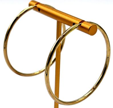 Wunderschöne Gold Creolen 8K/0,333 Gelbgold