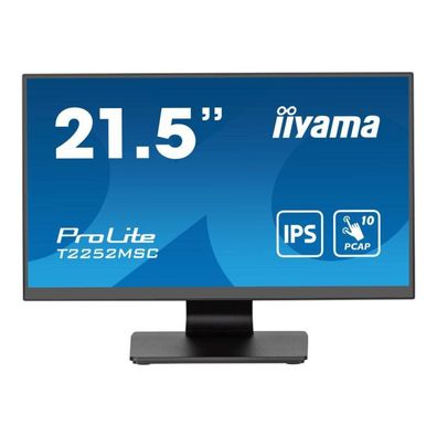 IIYAMA 54.5cm (21,5") T2252MSC-B2AG 16:9 Touch HDMI+2USB+DP