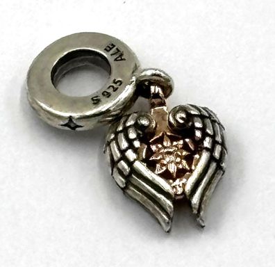 Original Pandora Charm Himmelskompass Engelsflügel 0,925 Sterlingsilber