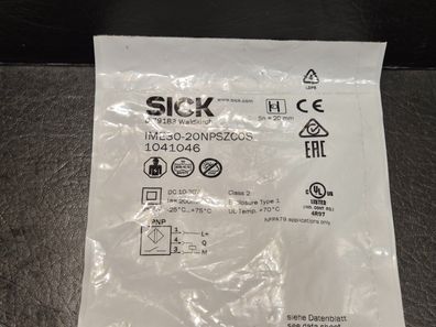 SICK IME30-20NPSZC0S Induktiver Näherungssensor (Art.-Nr. 1041046) - NEU & OVP