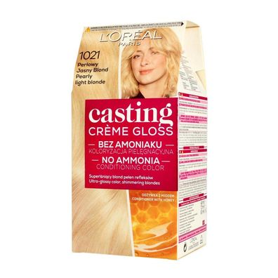 L'Oréal Paris Casting Creme Gloss Cremefarbe Nr. 1021 Pearl Hellblond 1op