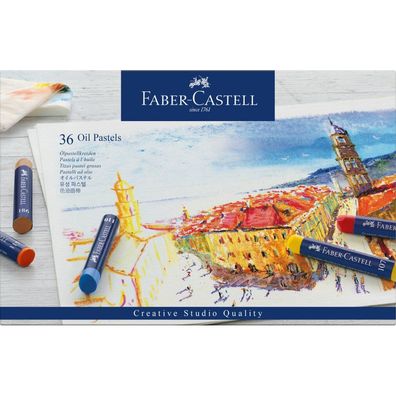 Faber-Castell FABER-CASTELL Ölpastellkreiden 36er Kartonetui