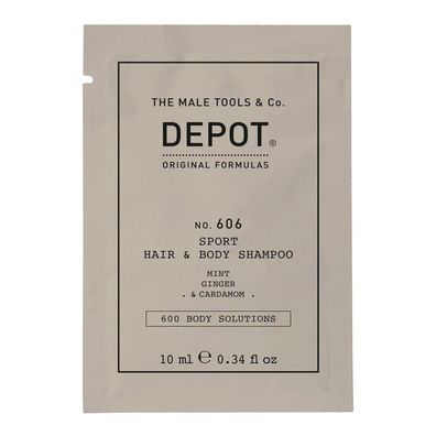 Depot 600 Body Solutions #606 Duschgel & Shampoo 2-In-1 Botanical Complex 10ml