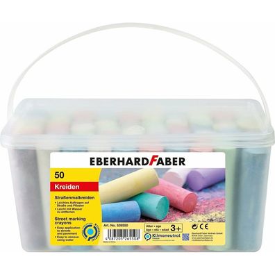 Straß nmalkreide 50er Eimer, rund, 10,1 cm, sortiert 526550