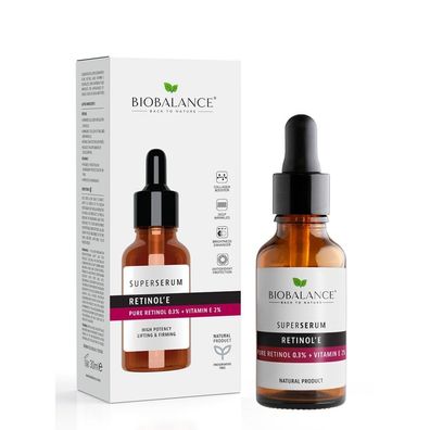 Bio Balance Retinol'E straffend und alterungshemmend Serum für Gesicht 30 ml