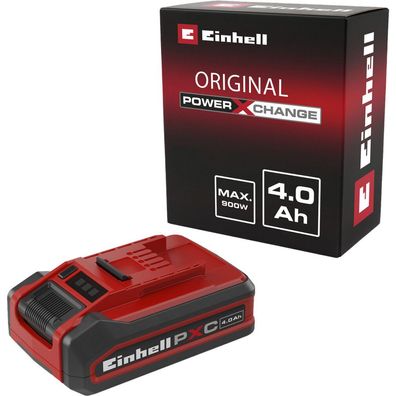 Einhell Akku Power-X-Change Plus 18V 4,0Ah (rot/schwarz)