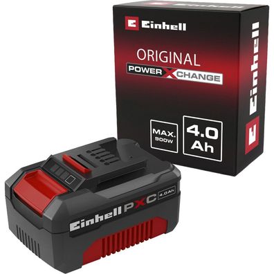 Einhell Akku Power-X-Change 18V 4,0Ah (rot/schwarz)