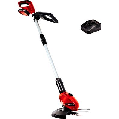 Einhell Akku-Rasentrimmer GE-CT 18Li Kit, 18Volt (rot/schwarz, Li-Ionen Akku 2,0Ah)