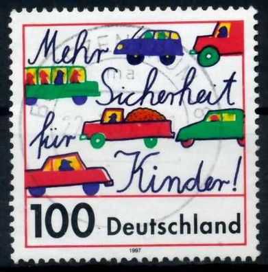 BRD 1997 Nr 1897 zentrisch gestempelt X6A91D2