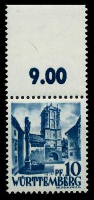 FZ Württemberg 1. Ausgabe Spezialisiert Nr 3yvI X7B3E22