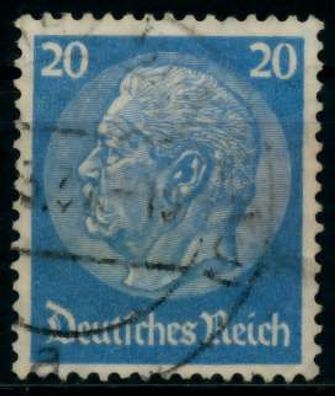 3. REICH 1933 Nr 521 gestempelt X86736A