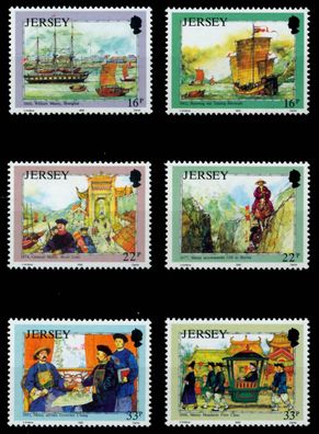 JERSEY Nr 568-573 postfrisch S014746