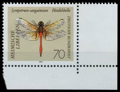 BRD BUND 1991 Nr 1550 postfrisch ECKE-URE X575A32
