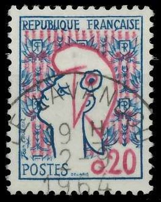 Frankreich 1961 Nr 1335 gestempelt X6258C6