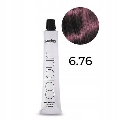 Argan, permanente Haarfarbe, 6/76 Dunkelblond-Violettkastanie, 100ml