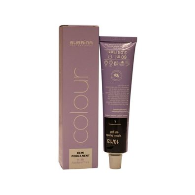 Demi Permanent Colour, halbHaarfarbe, 10/13 hellstes Aschgoldblond, 60ml