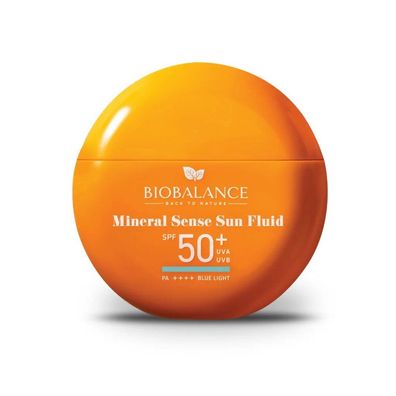 Bio Balance Mineral Sense Sun schützt vor dem Sonnenbad für das Gesicht SPF 50 40ml