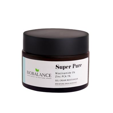 Bio Balance Super Pure feuchtigkeitsspendend täglich Gelcreme für das Gesicht 50ml