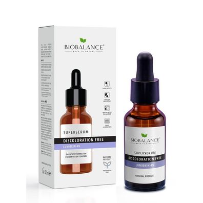 Bio Balance ohne Verfärbungen aufhellend/aufhellend Tag/Nacht Serum für Gesicht 30ml
