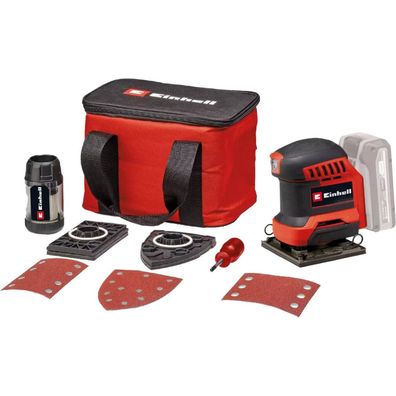Einhell Power X-Change Akku-Faust-Schwingschleifer Te-Os 18/113 3X Li-Solo, 18V